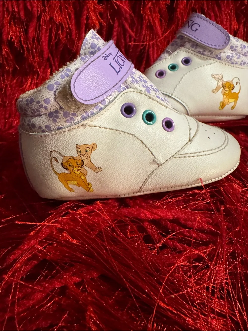 Vintage Disney lion king  Baby Shoes